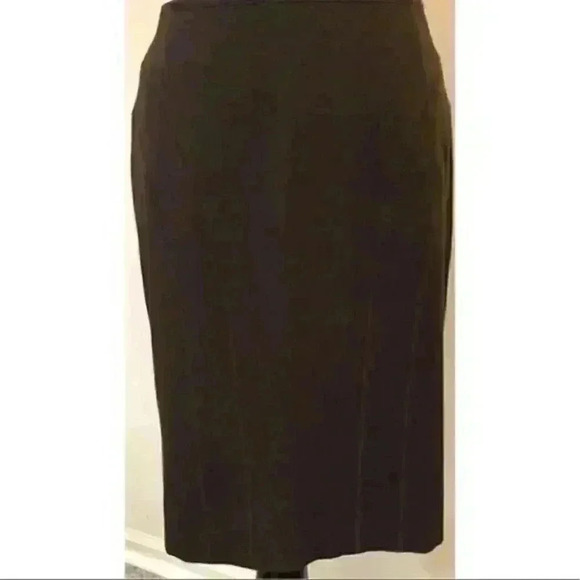 Nine West Skirt Size 2 Pencil Pleated Back Career - Picture 1 of 9